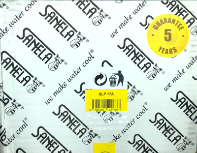 SLP 17A Комплект для оборудования писсуара DOMINO автоматическим смывом 24В Sanela Чехия (фото, схема)