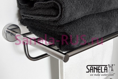 Нержавеющая полка для полотенец SLZD 36 арт: 62360 Sanela Чехия (фото, схема)