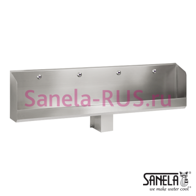 Писсуар желоб автоматический 2400мм SLPN 05E арт: 91051 Sanela Чехия (фото, схема)