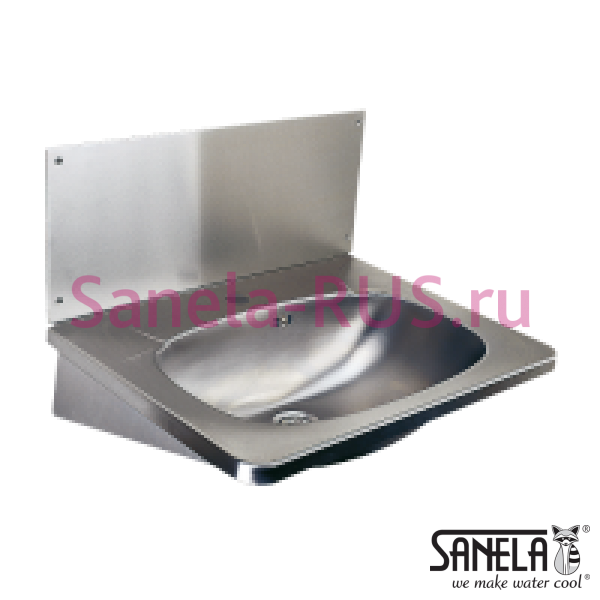 Нержавеющая раковина с задней стенкой SLUN 02 арт: 93020 Sanela Чехия (фото, схема) Нержавеющая раковина с задней стенкой SLUN 02 арт: 93020 Sanela Чехия (фото, схема)