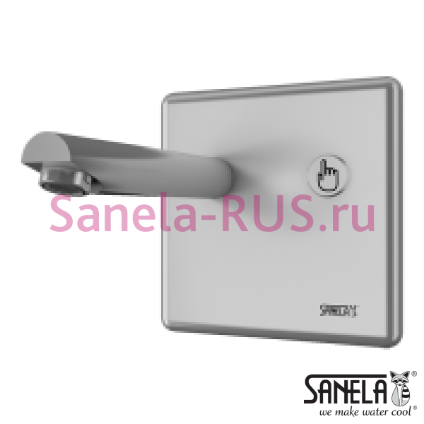 Нажимной кран пьезо SLU 04P25B Нажимной кран пьезо SLU 04P25B