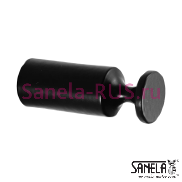 Нержавеющая вешалка, черная матовая поверхность Нержавеющая вешалка, черная матовая поверхность