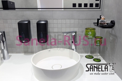 Дозатор дезинфекции - спрей 1л пластик ABS SLDN 07N арт: 72071 Sanela Чехия (фото, схема)